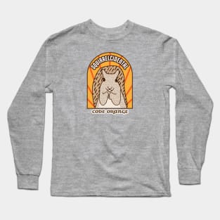 Squirrelcidental - Code Orange | Squirrel Graphic Long Sleeve T-Shirt